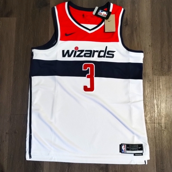 Medium Nike NBA Bradley Beal Washington Wizards Swingman Jersey Association